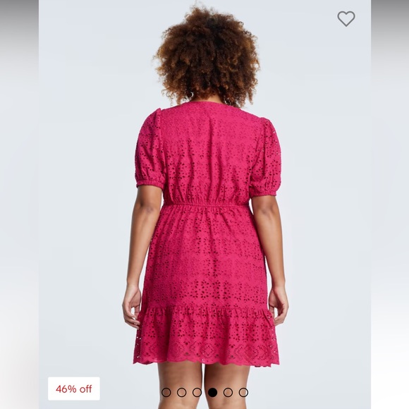 Estelle Eyelet Floral Milena Dress Size 3X (22W) NWT - Picture 4 of 9